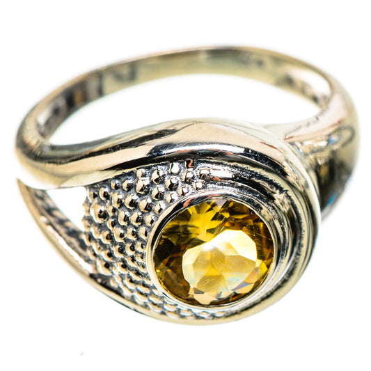 Citrine Rings handcrafted by Ana Silver Co - RING134249 - Photo 2