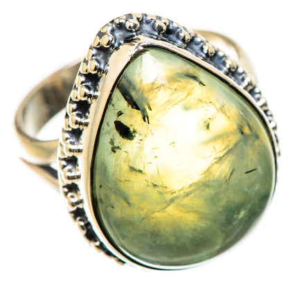 Prehnite Rings handcrafted by Ana Silver Co - RING134263 - Photo 2
