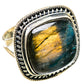 Labradorite Rings handcrafted by Ana Silver Co - RING134281 - Photo 2