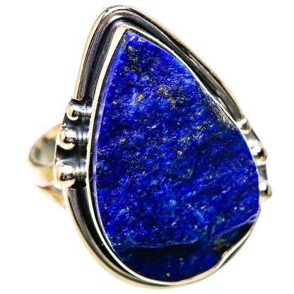 Lapis Lazuli Rings handcrafted by Ana Silver Co - RING134283 - Photo 2
