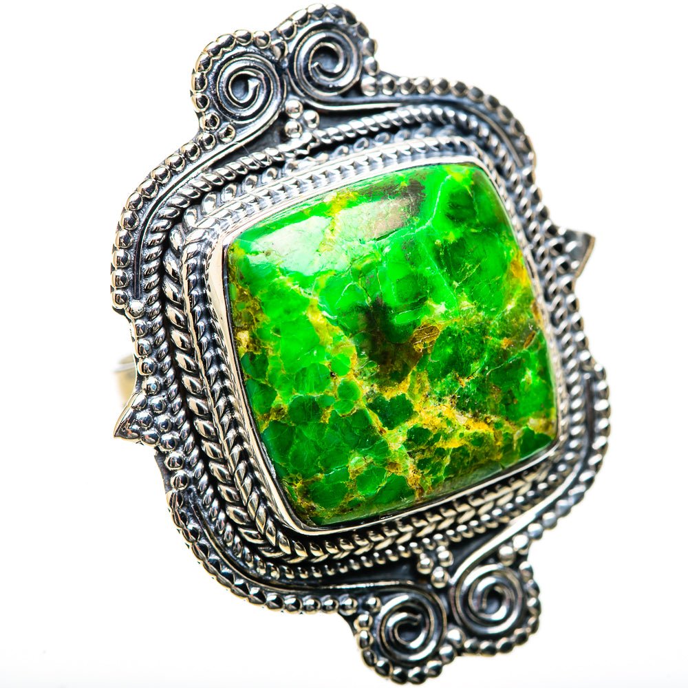 Variscite Rings handcrafted by Ana Silver Co - RING134288 - Photo 2