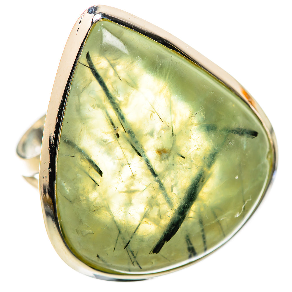 Prehnite Rings handcrafted by Ana Silver Co - RING134289 - Photo 2