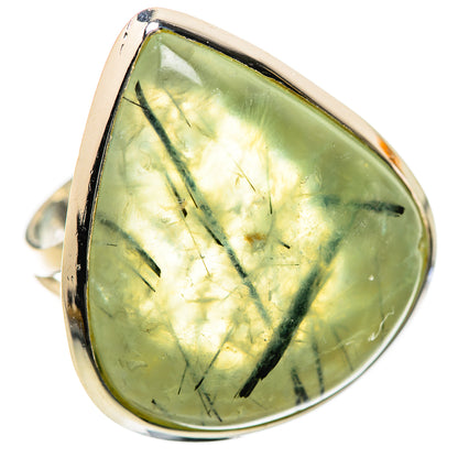 Prehnite Rings handcrafted by Ana Silver Co - RING134289 - Photo 2