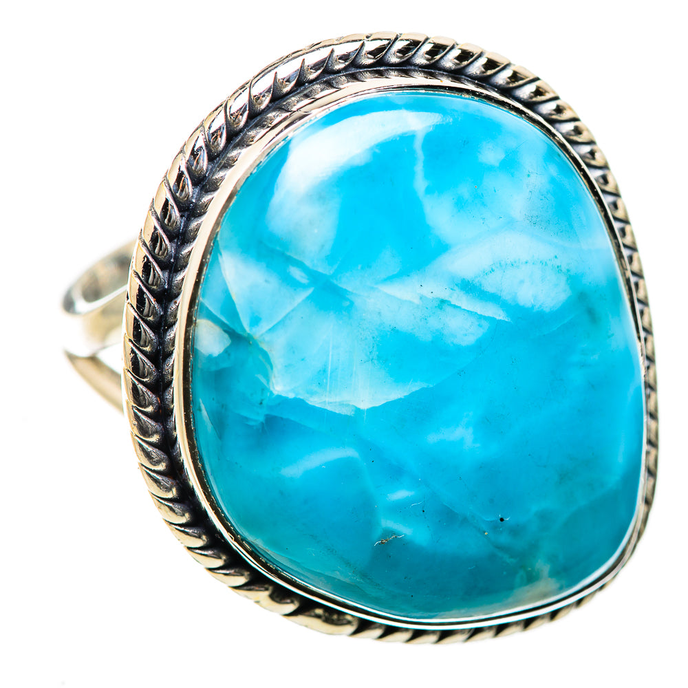 Larimar Rings handcrafted by Ana Silver Co - RING134298 - Photo 2