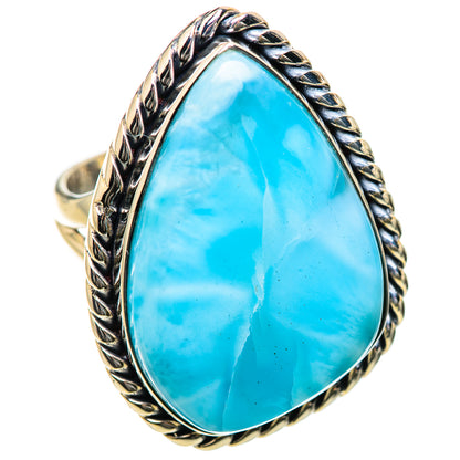 Larimar Rings handcrafted by Ana Silver Co - RING134300 - Photo 2