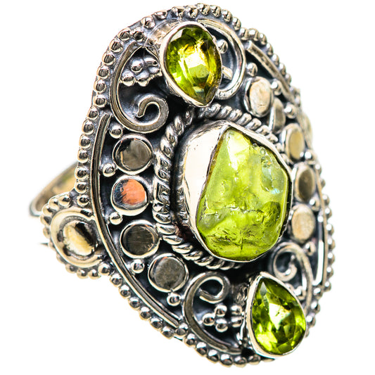 Peridot Rings handcrafted by Ana Silver Co - RING134318 - Photo 2