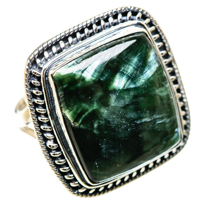 Seraphinite Rings handcrafted by Ana Silver Co - RING134329 - Photo 2