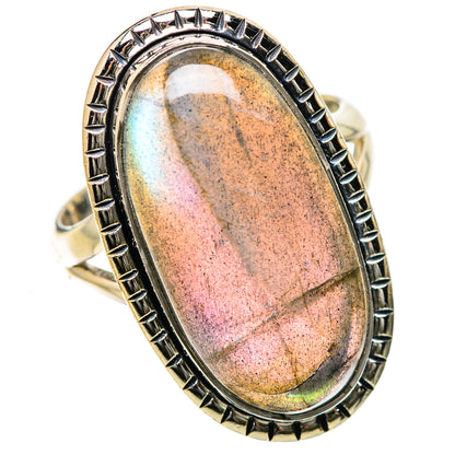 Labradorite Rings handcrafted by Ana Silver Co - RING134357 - Photo 2
