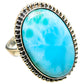 Larimar Rings handcrafted by Ana Silver Co - RING134361 - Photo 2