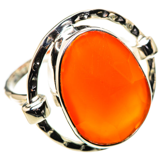 Carnelian Rings handcrafted by Ana Silver Co - RING134367 - Photo 2