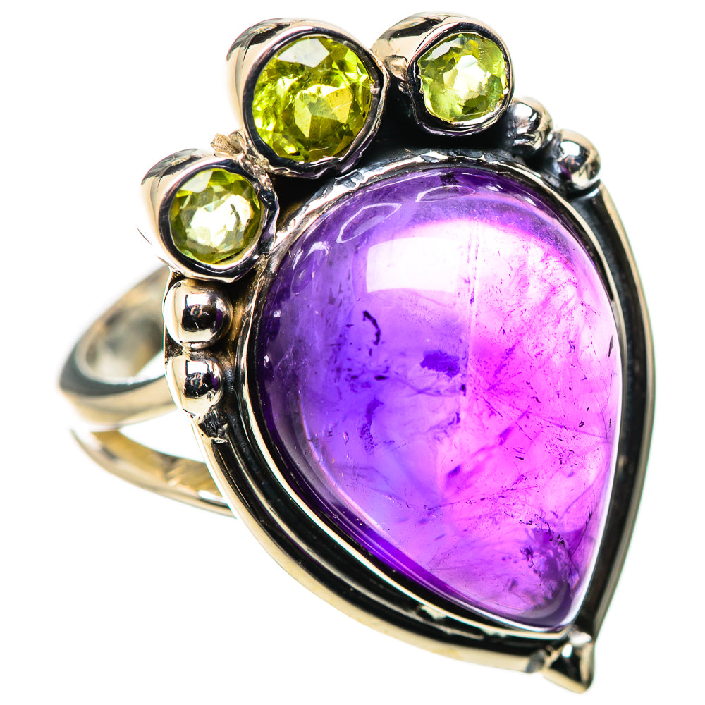 Amethyst Rings handcrafted by Ana Silver Co - RING134372 - Photo 2