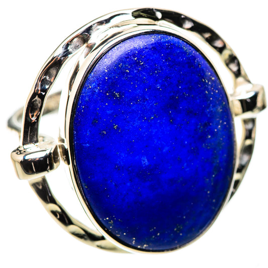 Lapis Lazuli Rings handcrafted by Ana Silver Co - RING134381 - Photo 2