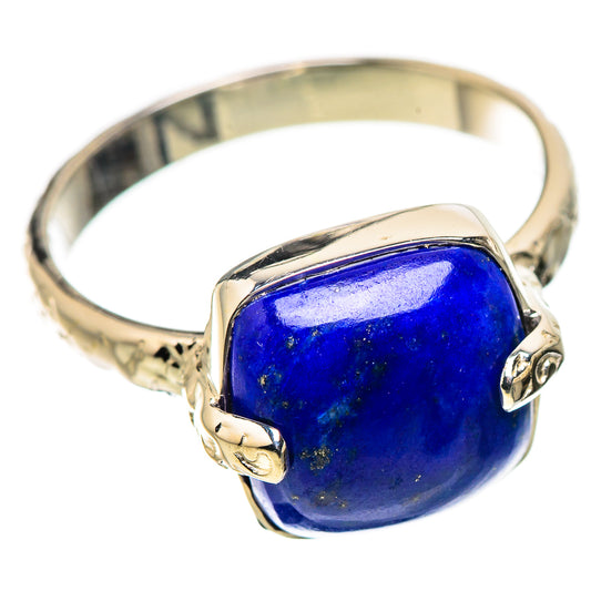 Lapis Lazuli Rings handcrafted by Ana Silver Co - RING134386 - Photo 2