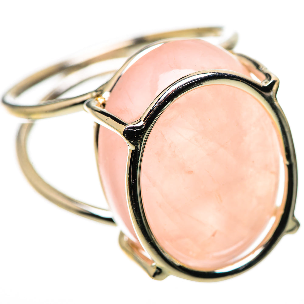 Rose Quartz Rings handcrafted by Ana Silver Co - RING134392 - Photo 2
