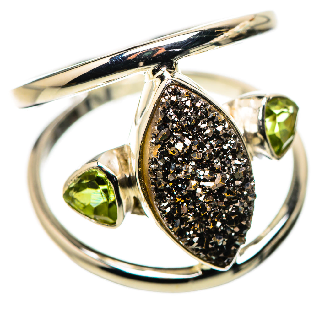 Tektite Rings handcrafted by Ana Silver Co - RING134396 - Photo 2
