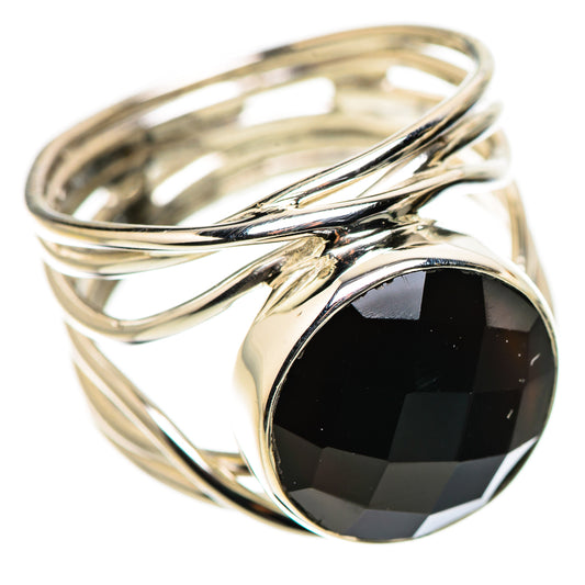 Black Onyx Rings handcrafted by Ana Silver Co - RING134397 - Photo 2