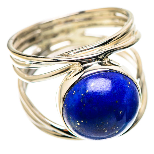 Lapis Lazuli Rings handcrafted by Ana Silver Co - RING134411 - Photo 2