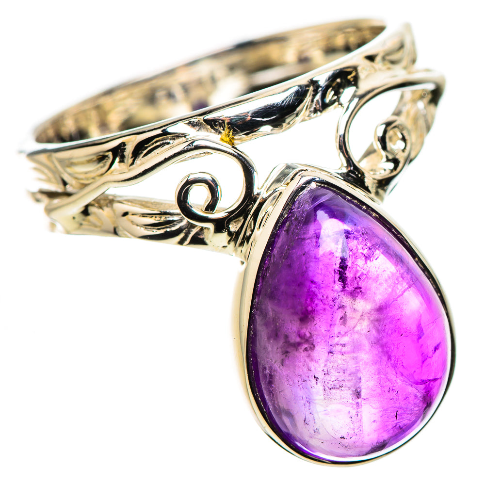 Amethyst Rings handcrafted by Ana Silver Co - RING134416 - Photo 2