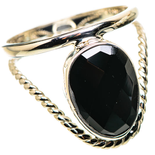 Black Onyx Rings handcrafted by Ana Silver Co - RING134419 - Photo 2