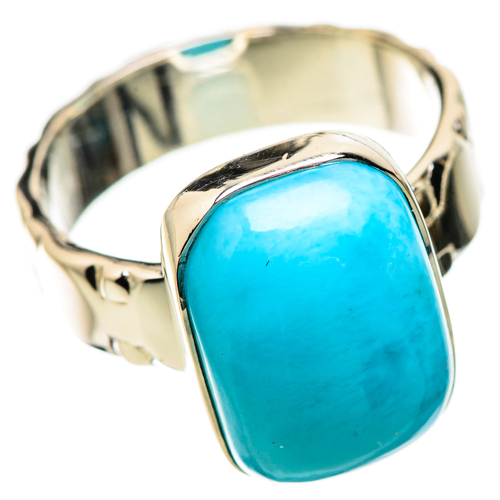 Larimar Rings handcrafted by Ana Silver Co - RING134426 - Photo 2