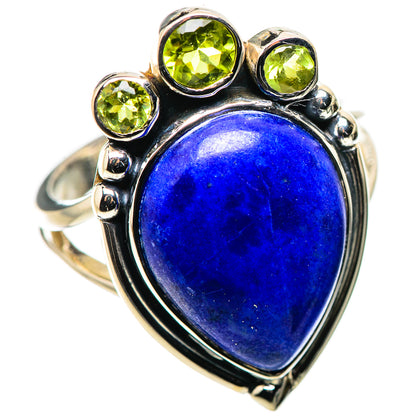 Lapis Lazuli Rings handcrafted by Ana Silver Co - RING134427 - Photo 2
