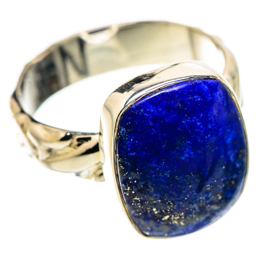 Lapis Lazuli Rings handcrafted by Ana Silver Co - RING134429 - Photo 2