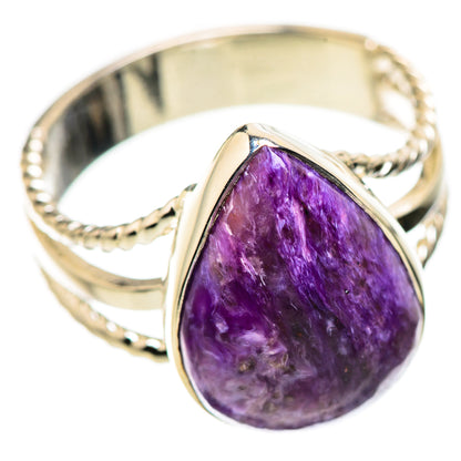Charoite Rings handcrafted by Ana Silver Co - RING134437 - Photo 2
