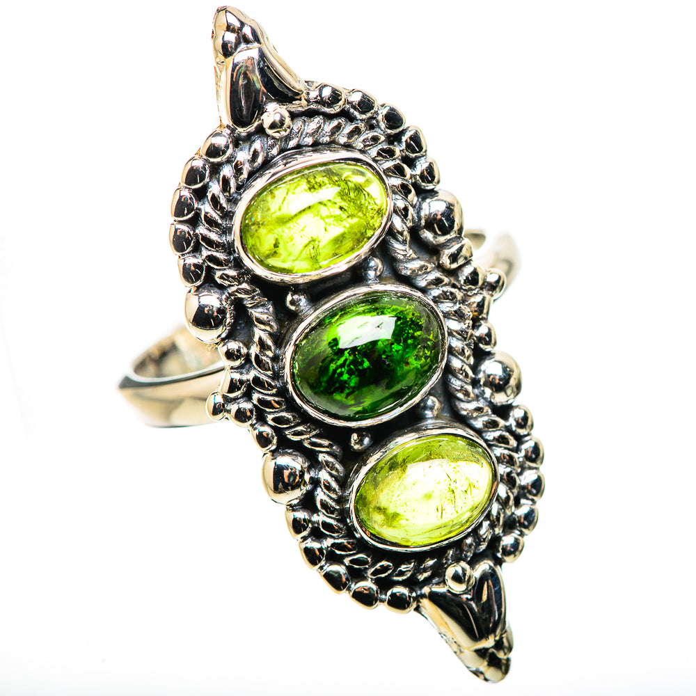 Green Aventurine Rings handcrafted by Ana Silver Co - RING134453 - Photo 2