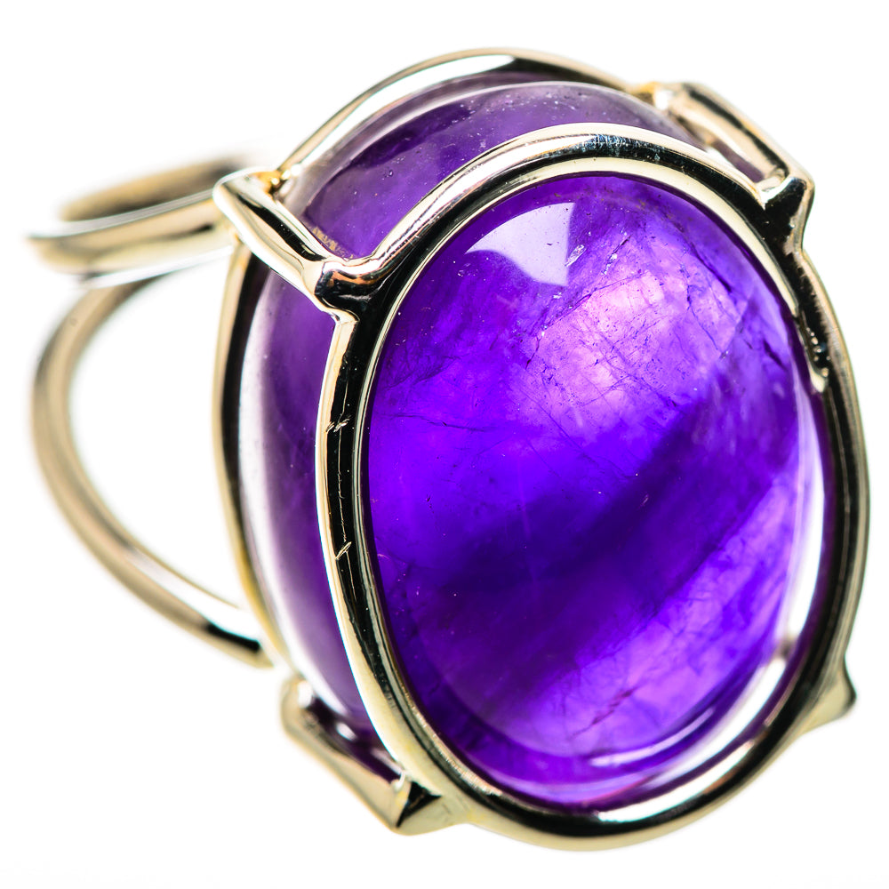 Amethyst Rings handcrafted by Ana Silver Co - RING134460 - Photo 2
