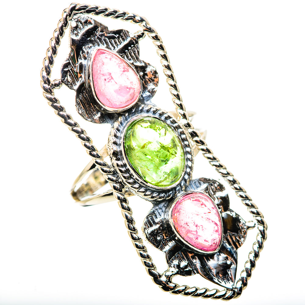 Pink Tourmaline Rings handcrafted by Ana Silver Co - RING134466 - Photo 2