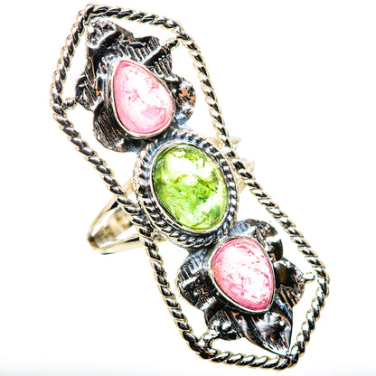 Pink Tourmaline Rings handcrafted by Ana Silver Co - RING134466 - Photo 2
