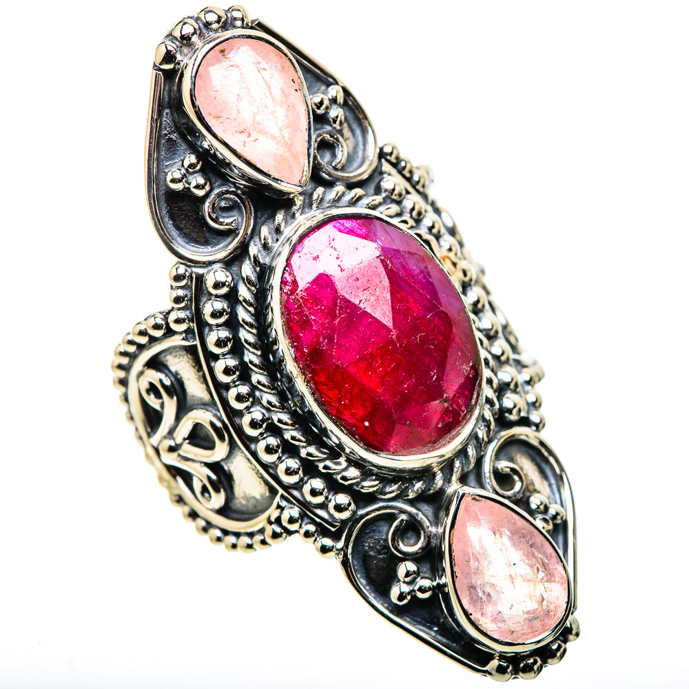 Ruby Rings handcrafted by Ana Silver Co - RING134476 - Photo 2