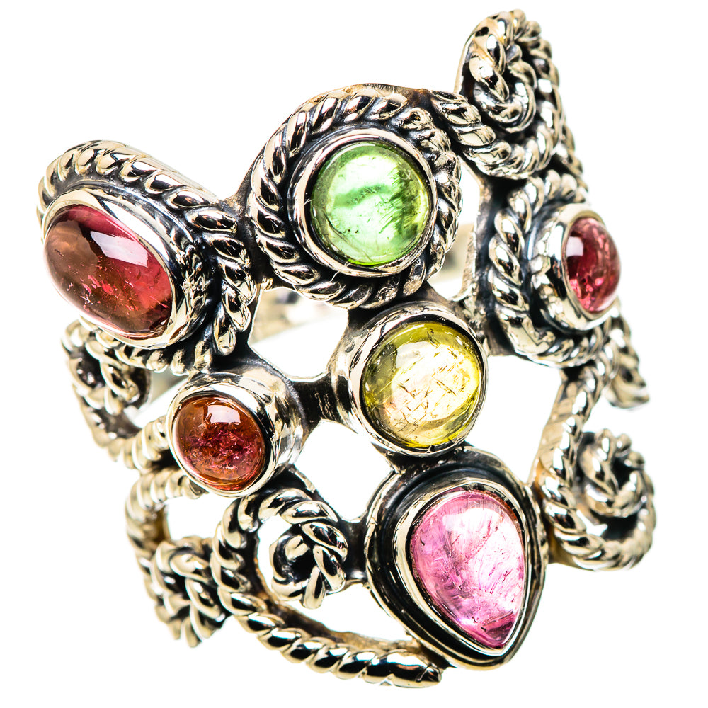 Tourmaline Rings handcrafted by Ana Silver Co - RING134484 - Photo 2