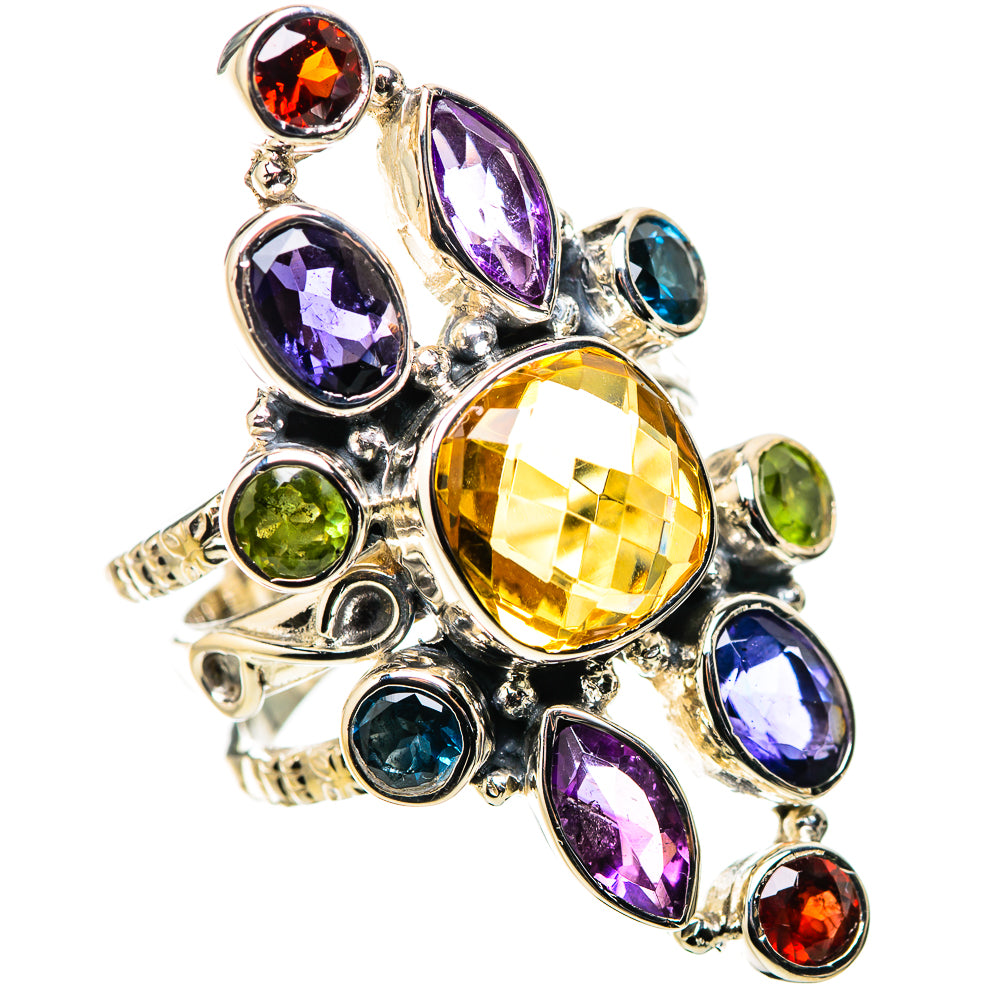 Citrine Rings handcrafted by Ana Silver Co - RING134495 - Photo 2