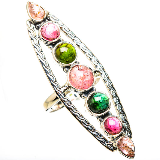 Tourmaline Rings handcrafted by Ana Silver Co - RING134496 - Photo 2