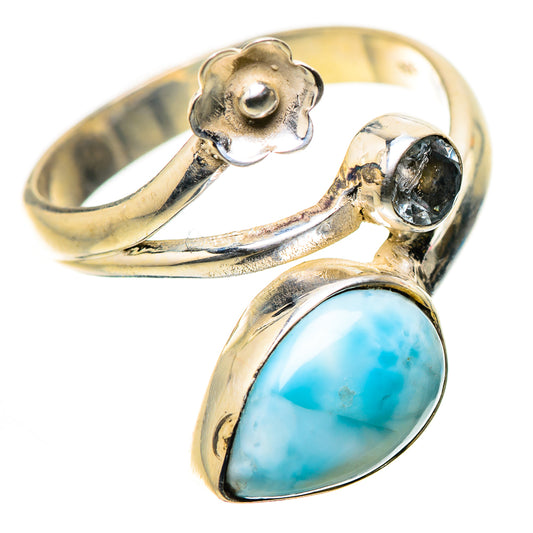 Larimar Rings handcrafted by Ana Silver Co - RING134569_SIZE-7 - Photo 2