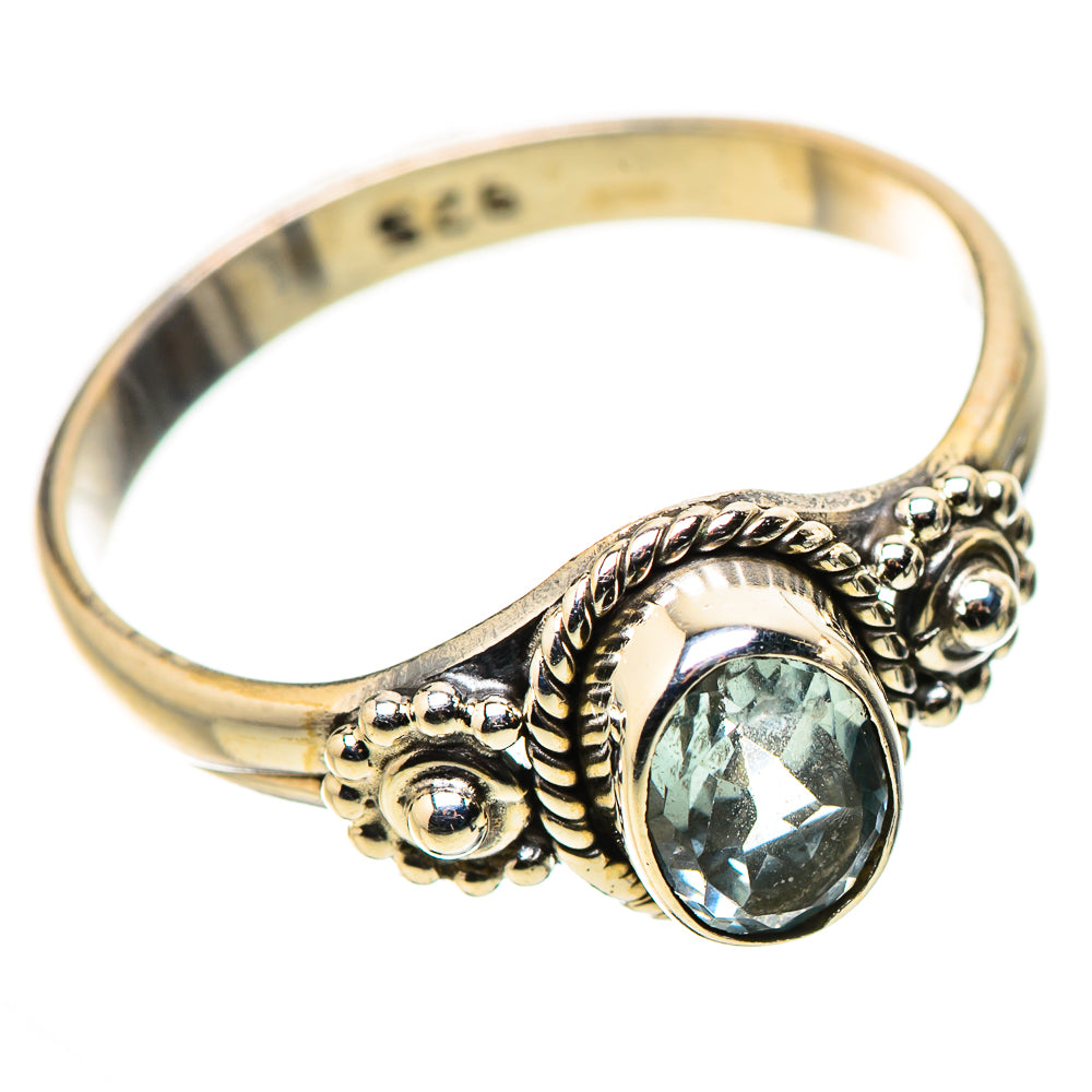Blue Topaz Rings handcrafted by Ana Silver Co - RING134570_SIZE-7 - Photo 2