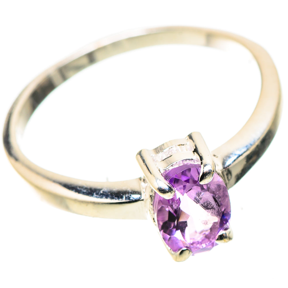 Amethyst Rings handcrafted by Ana Silver Co - RING134571_SIZE-6 - Photo 2