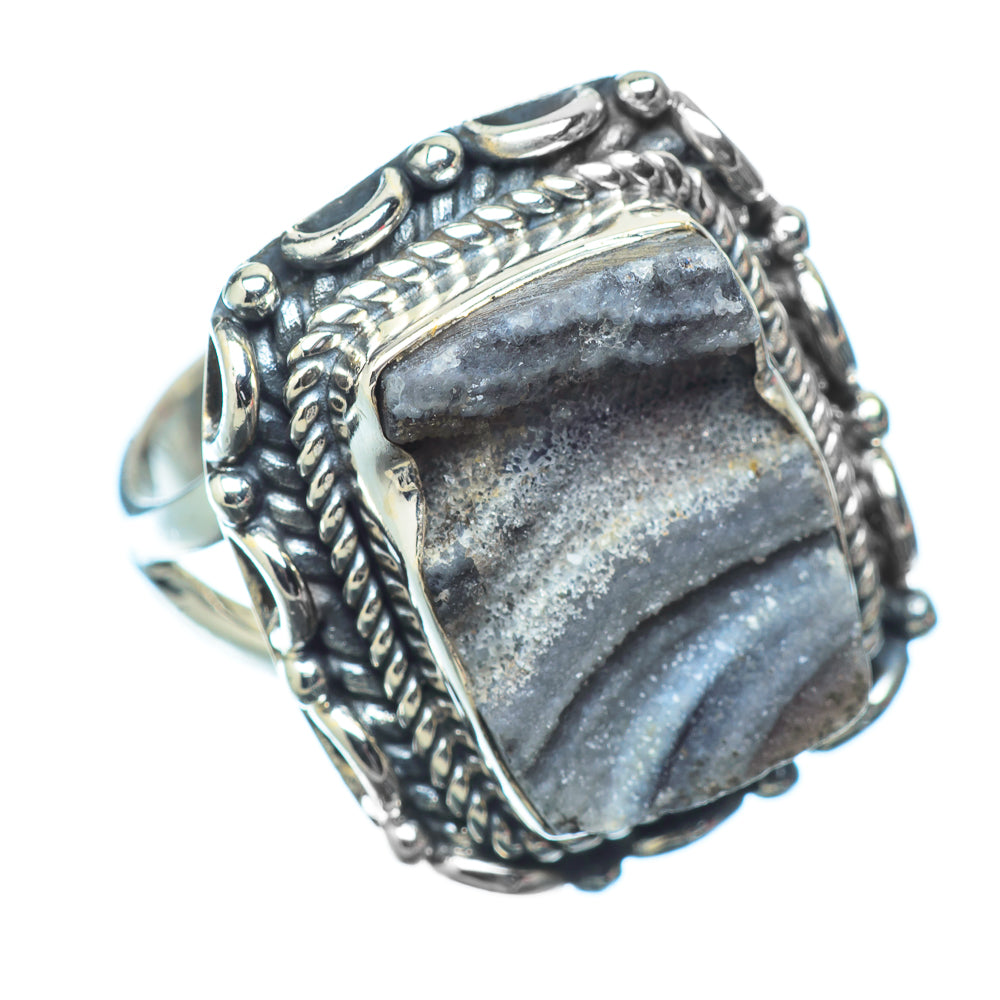 Desert Druzy Rings handcrafted by Ana Silver Co - RING14122