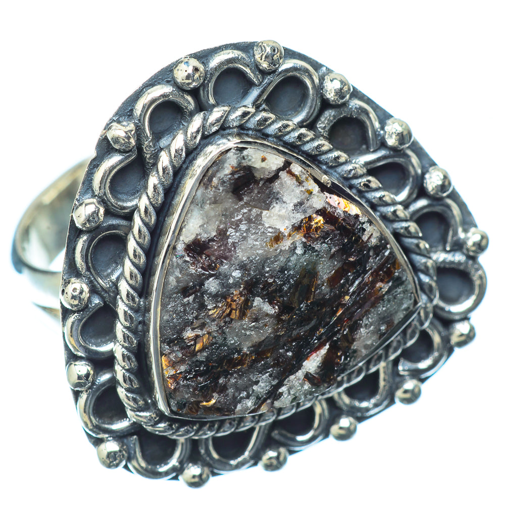 Astrophyllite Rings handcrafted by Ana Silver Co - RING14291