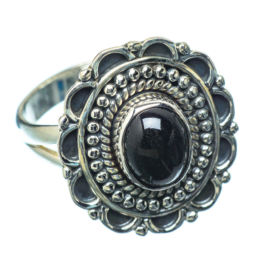 Black Onyx Rings handcrafted by Ana Silver Co - RING14297