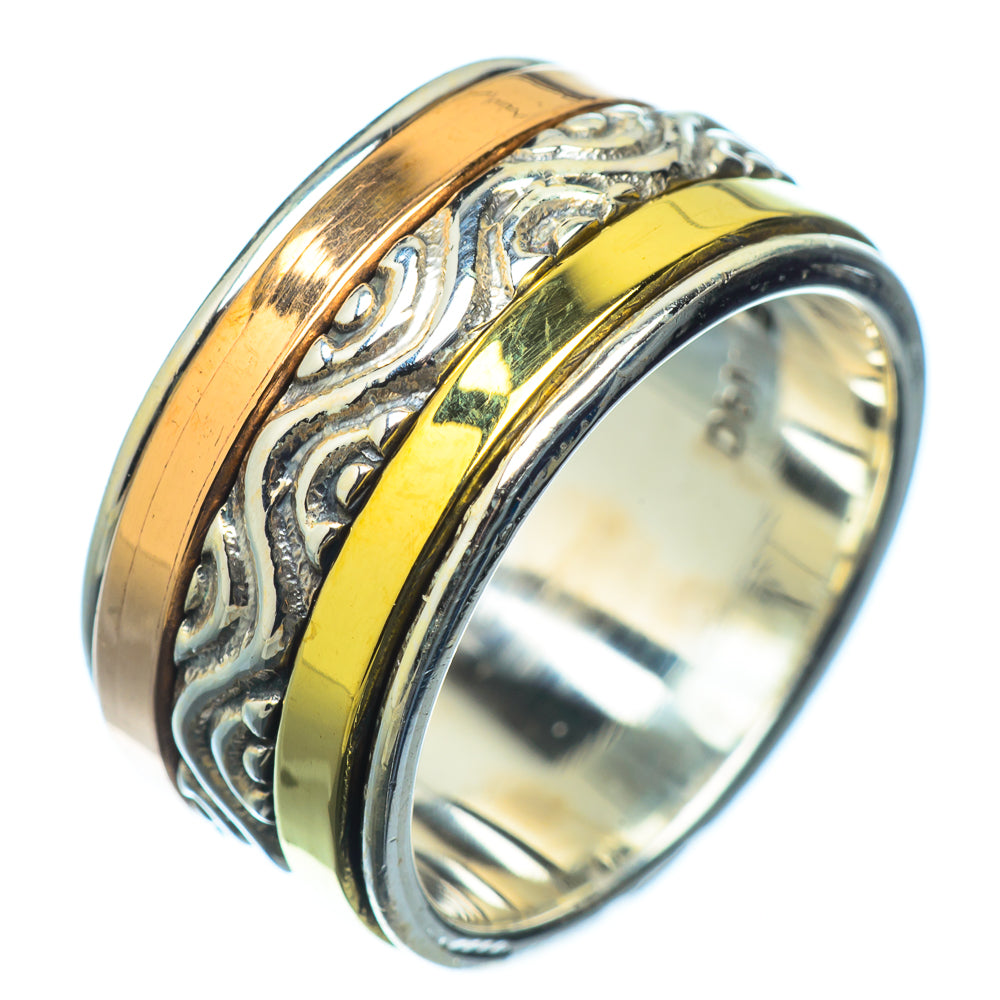 Meditation Spinner Rings handcrafted by Ana Silver Co - RING15735