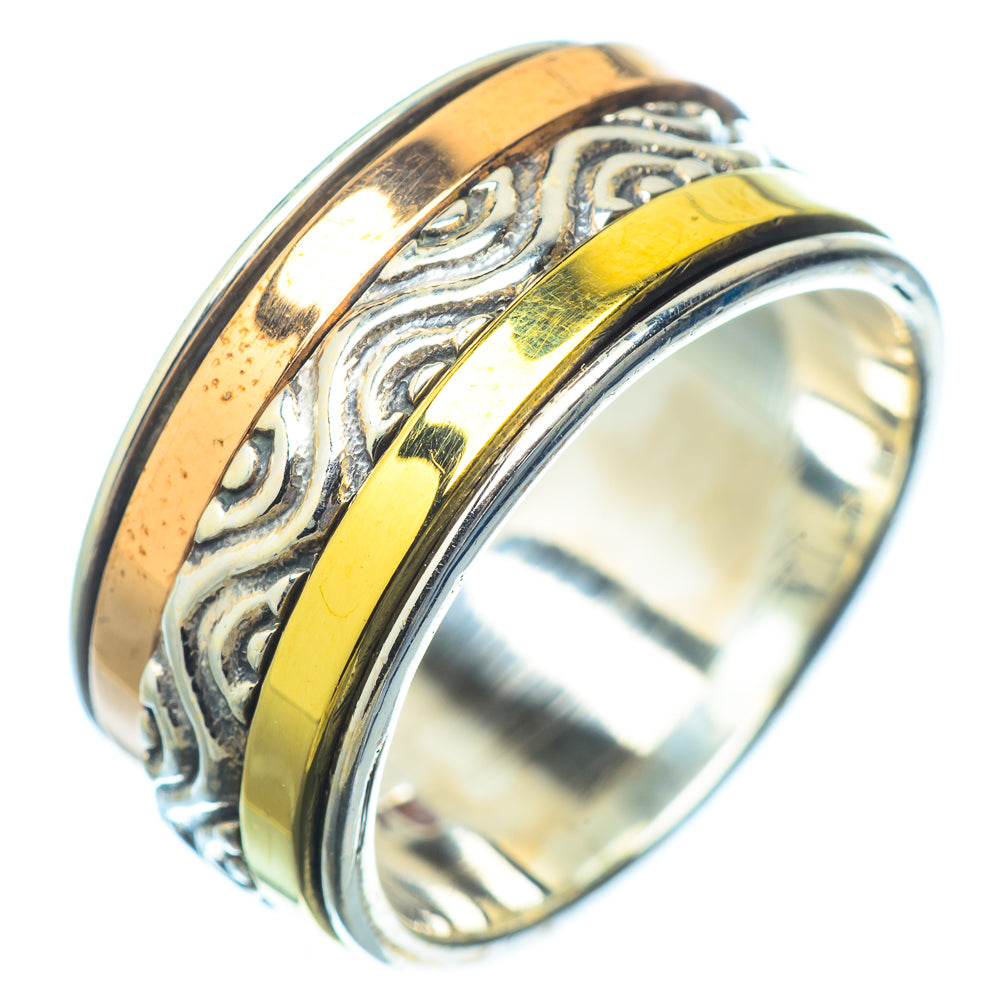 Meditation Spinner Rings handcrafted by Ana Silver Co - RING16634