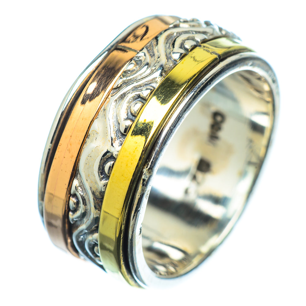 Meditation Spinner Rings handcrafted by Ana Silver Co - RING16923
