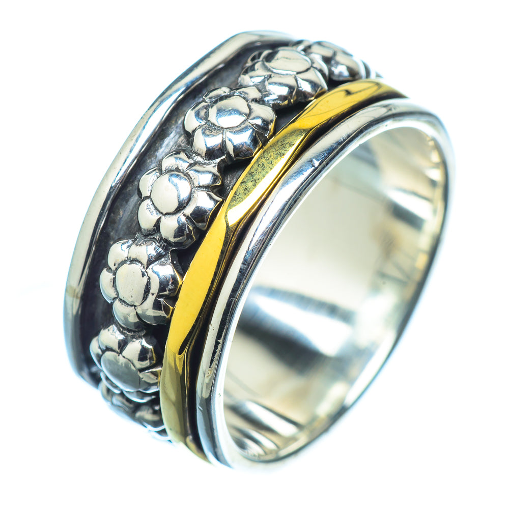 Meditation Spinner Rings handcrafted by Ana Silver Co - RING17016