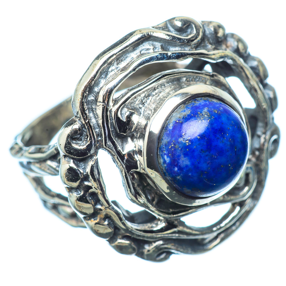 Lapis Lazuli Rings handcrafted by Ana Silver Co - RING17195