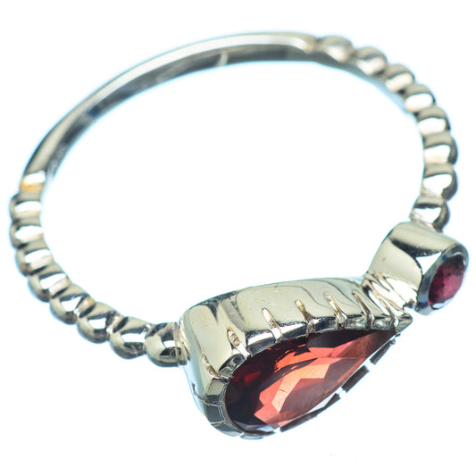 Garnet Rings handcrafted by Ana Silver Co - RING17346