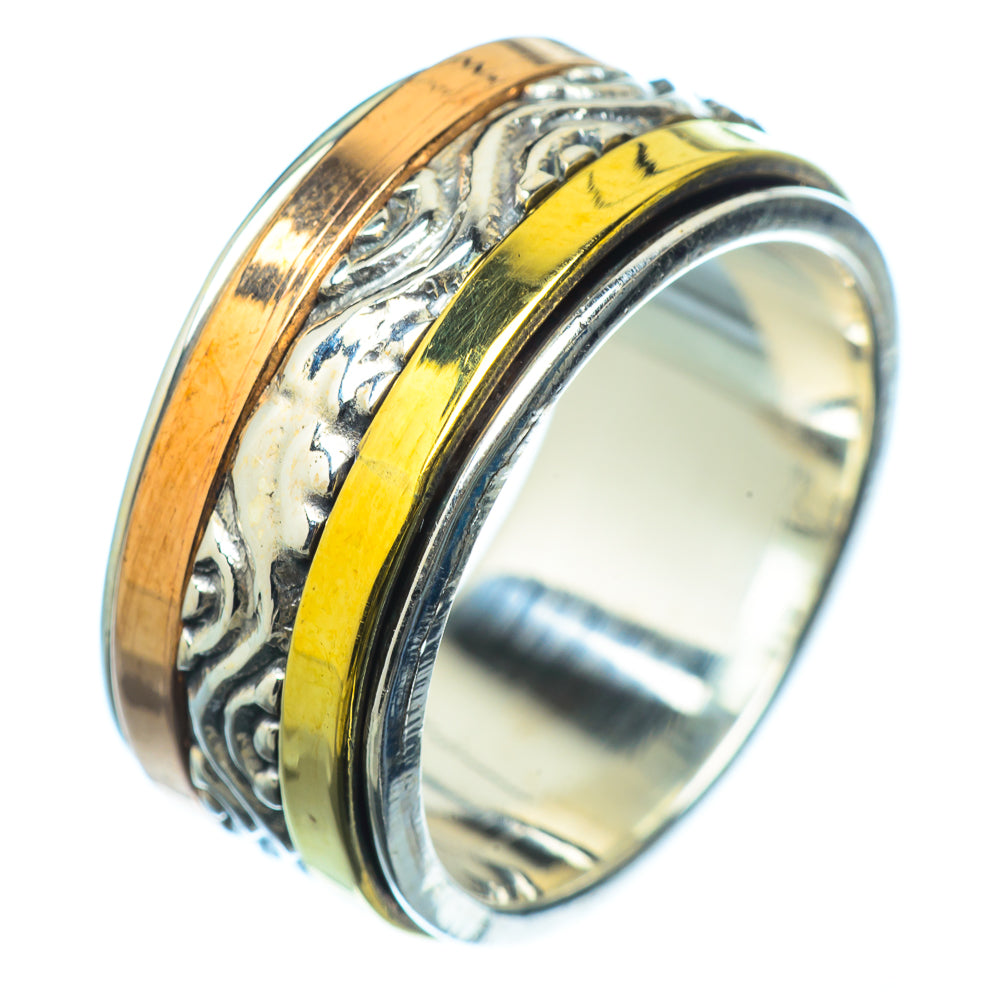 Meditation Spinner Rings handcrafted by Ana Silver Co - RING17419