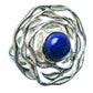 Lapis Lazuli Rings handcrafted by Ana Silver Co - RING19611