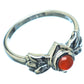 Red Onyx Rings handcrafted by Ana Silver Co - RING19766